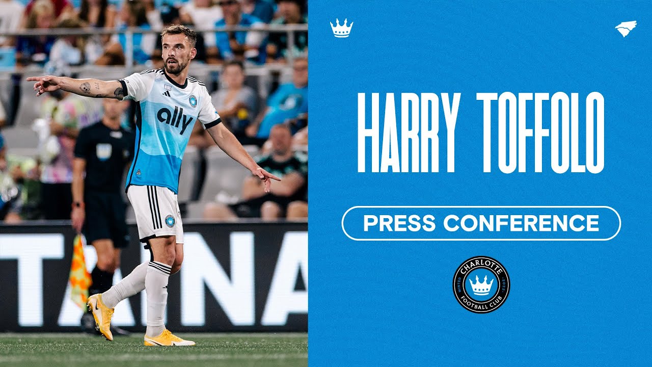 Harry Toffolo Press Conference | Charlotte FC vs. Real Salt Lake