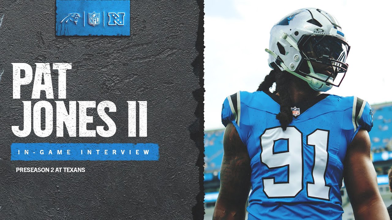 Pat Jones II in-game interview vs. the Houston Texans