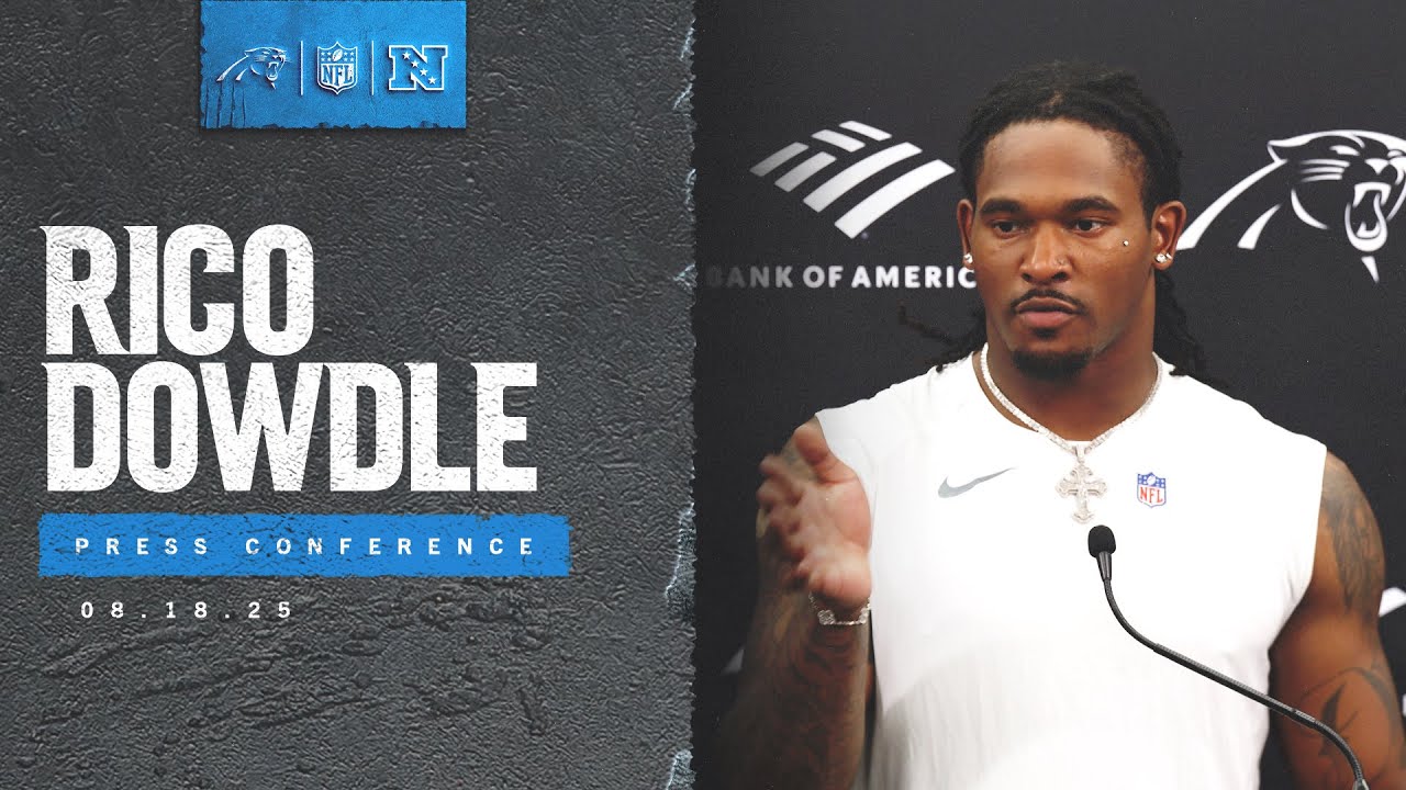 Rico Dowdle on his early impressions on the offense