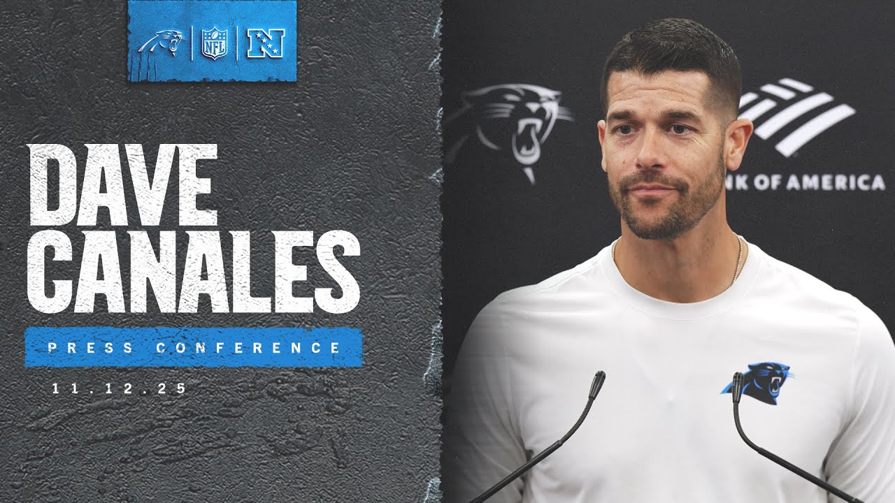 Dave Canales on refocusing ahead of Week 11 against Falcons | Carolina Panthers