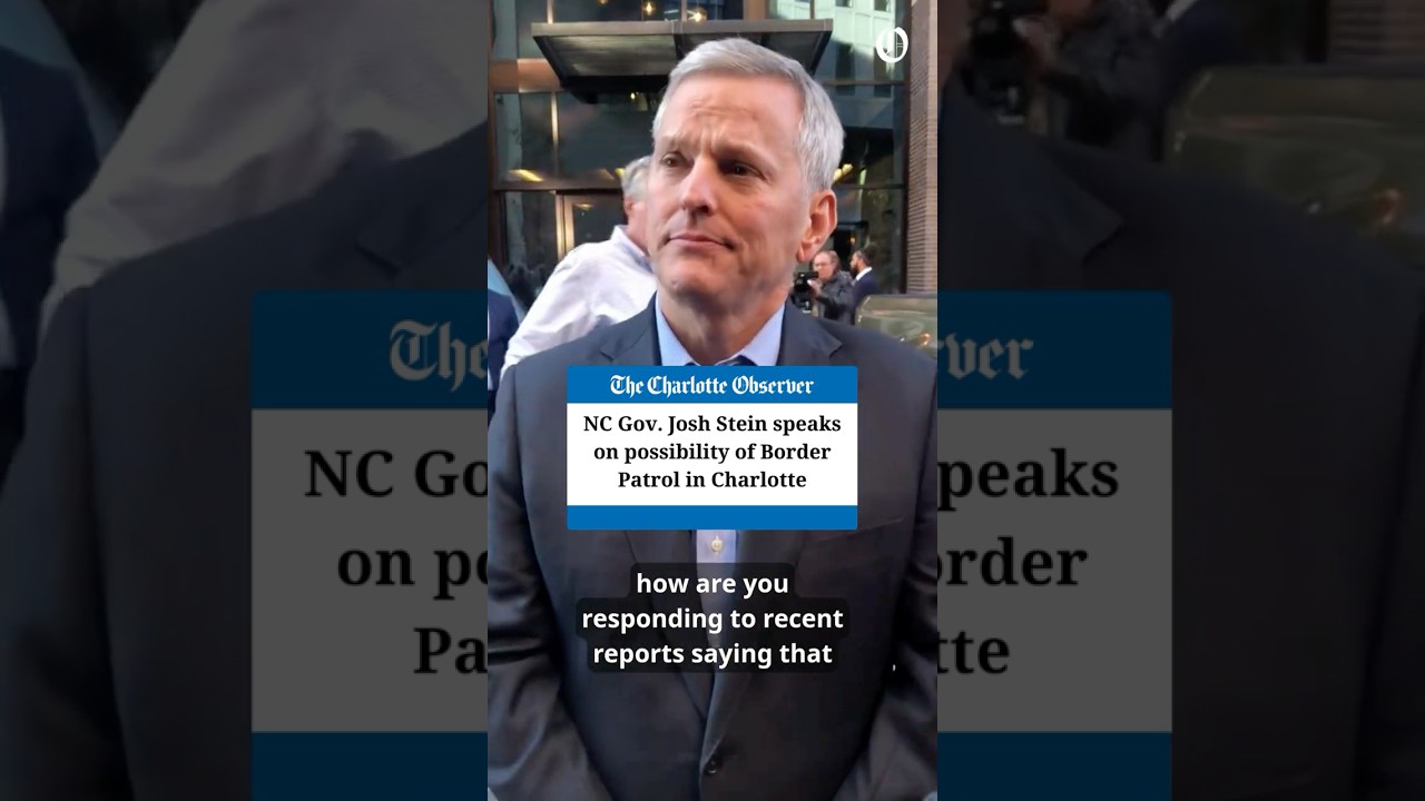 NC Gov. Stein talks possibility of Border Patrol in Charlotte