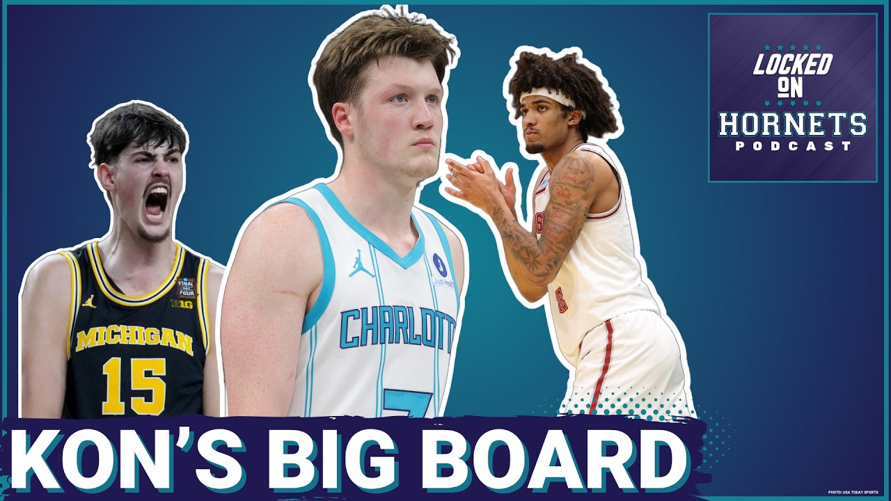 Kon Knueppel's Draft BIG BOARD | Jeff Peterson RISK rankings | Defining HORNETS' DNA